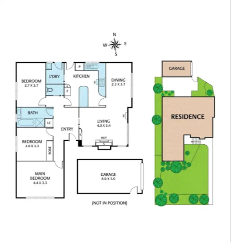 Floorplan of Homely unit listing, 1/23 Olwen Street, Nunawading VIC 3131