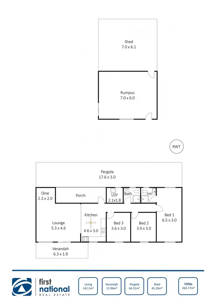 Floorplan of Homely house listing, 19 Esplanade, Port Germein SA 5495