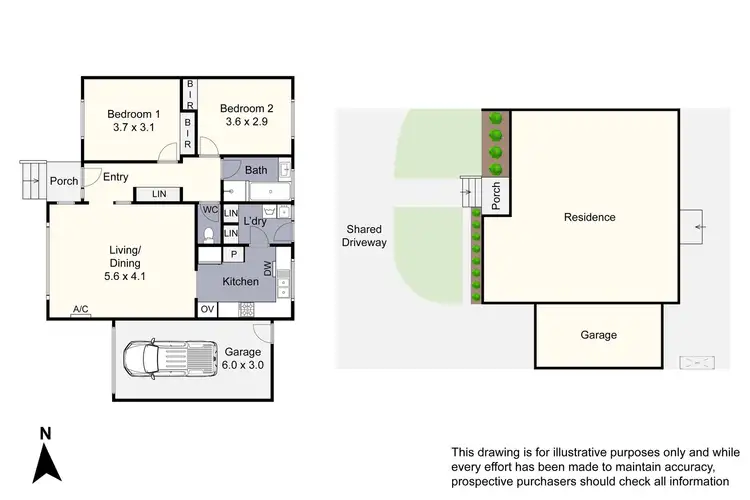 Floorplan of Homely unit listing, 5/37-39 Chandler Road, Noble Park VIC 3174