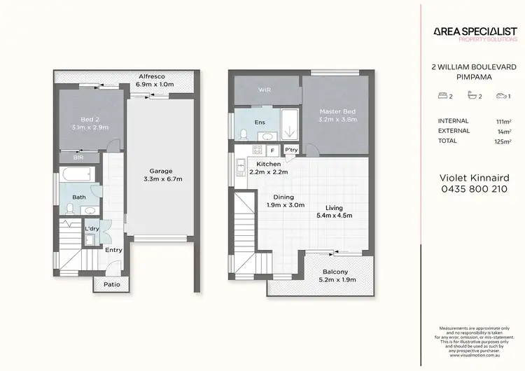 Floorplan of Homely house listing, 2 William Boulevard, Pimpama QLD 4209
