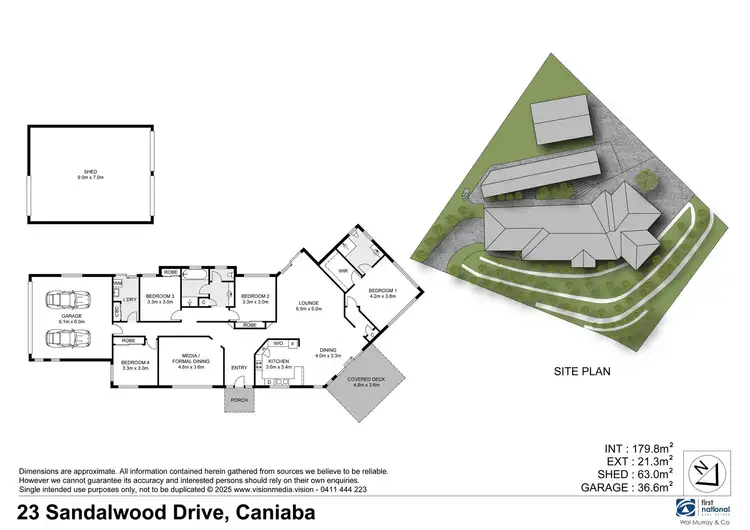 Floorplan of Homely house listing, 23 Sandalwood Drive, Caniaba NSW 2480