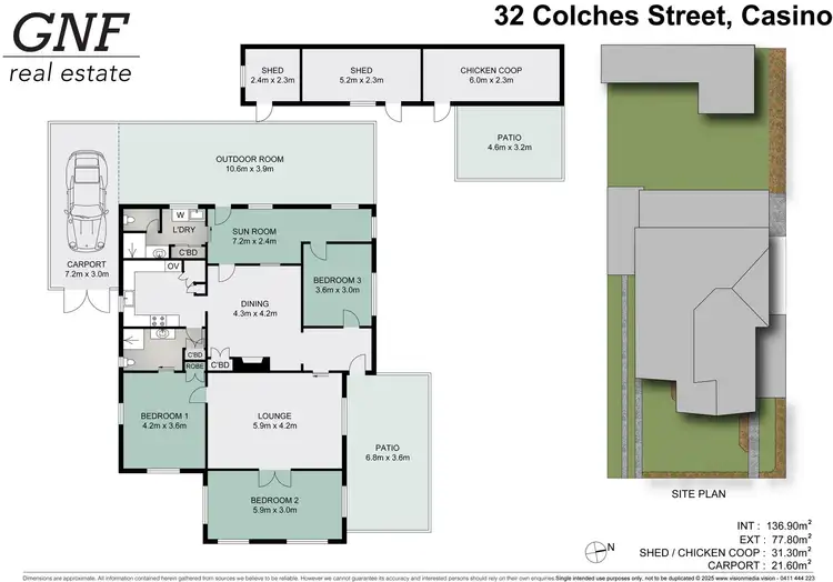 Floorplan of Homely house listing, 32 Colches Street, Casino NSW 2470