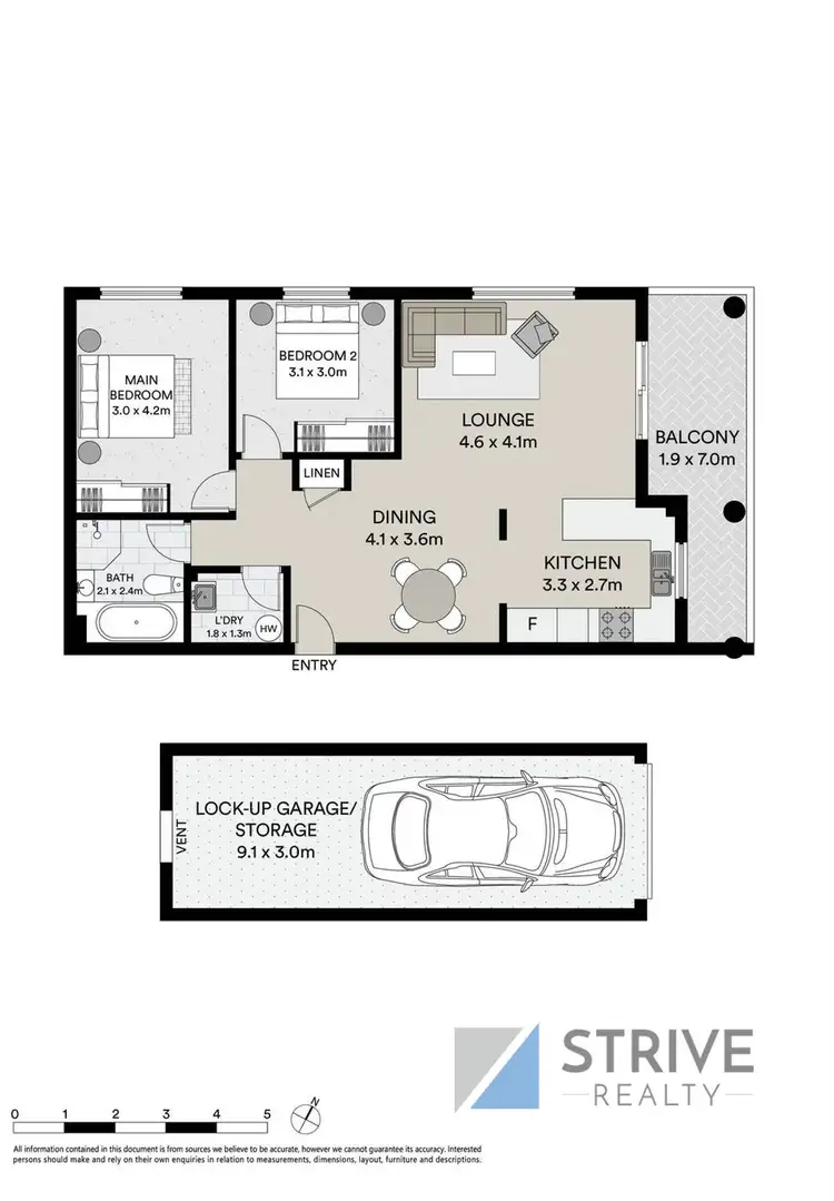 Floorplan of Homely unit listing, 2/13-15 Oriental Street, Bexley NSW 2207