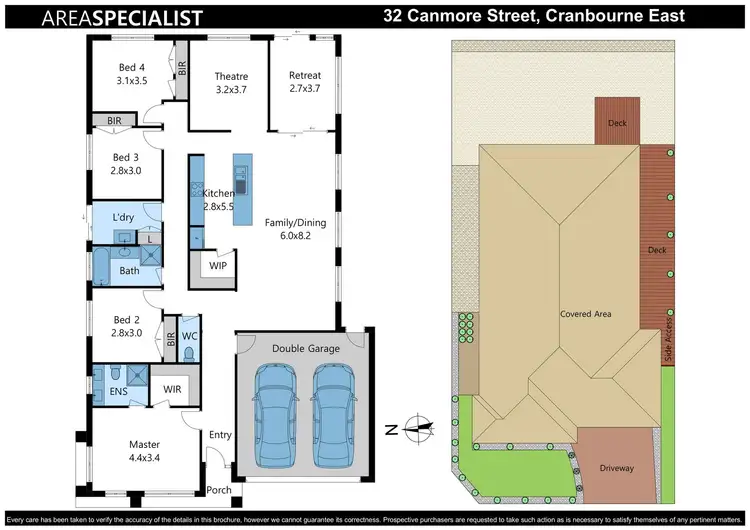 Floorplan of Homely house listing, 32 Canmore Street, Cranbourne East VIC 3977