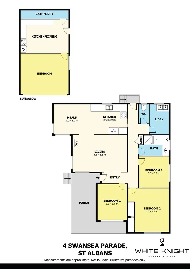 Floorplan of Homely house listing, 4 Swansea Parade, St Albans VIC 3021