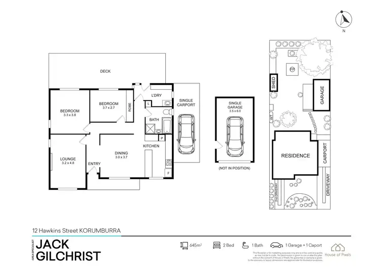 Floorplan of Homely house listing, 12 Hawkins Street, Korumburra VIC 3950
