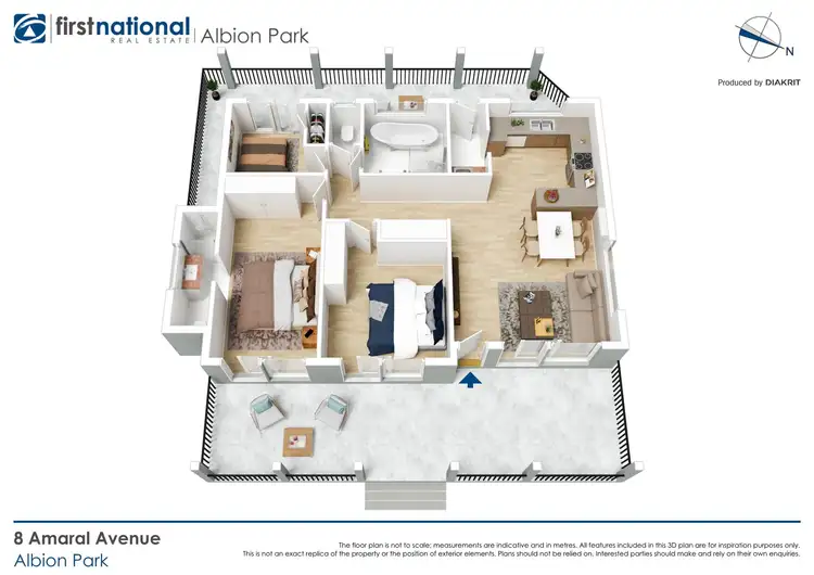 Floorplan of Homely house listing, 8 Amaral Avenue, Albion Park NSW 2527