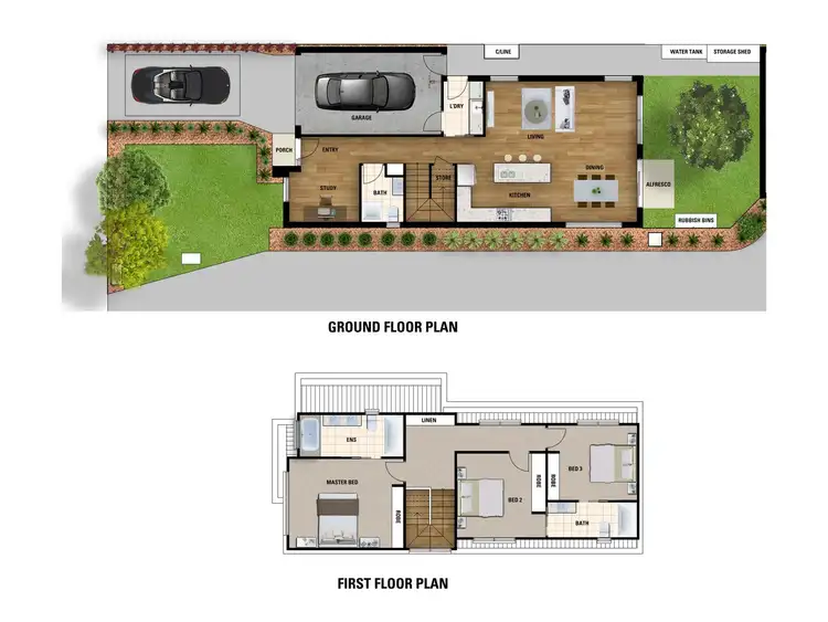 Floorplan of Homely unit listing, 1/23 Ambrie Crescent, Noble Park VIC 3174