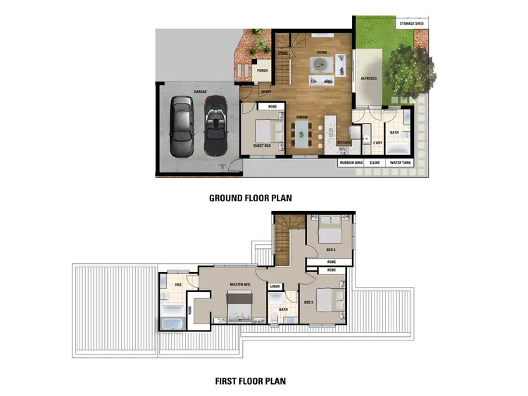 Floorplan of Homely unit listing, 3/23 Ambrie Crescent, Noble Park VIC 3174