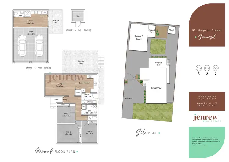 Floorplan of Homely house listing, 95 Simpson Street, Somerset TAS 7322