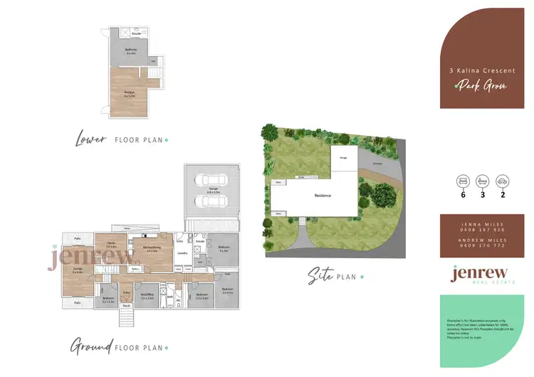 Floorplan of Homely house listing, 3 Kalina Crescent, Park Grove TAS 7320