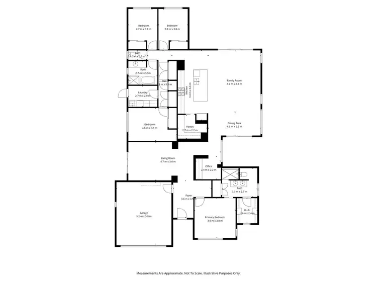 Floorplan of Homely house listing, 8 Stephens Street, Horsham VIC 3400