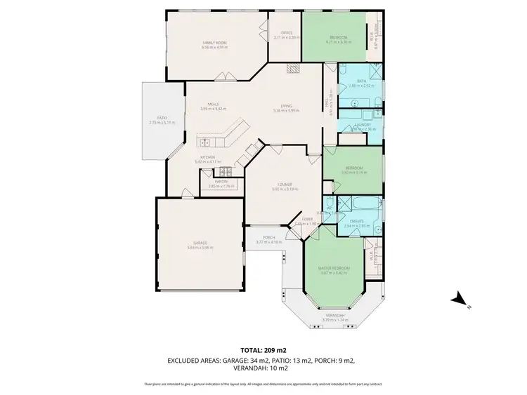 Floorplan of Homely house listing, 3 MINILYA COURT, West Busselton WA 6280