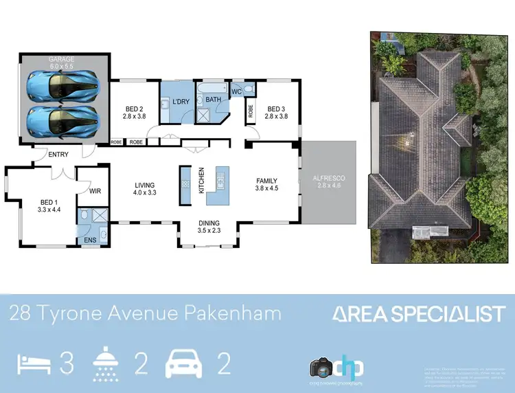 Floorplan of Homely house listing, 28 Tyrone Avenue, Pakenham VIC 3810