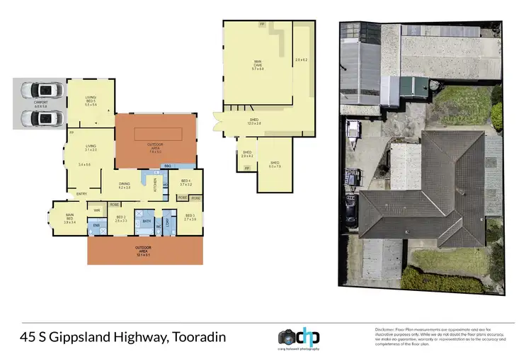 Floorplan of Homely house listing, 45 South Gippsland Highway, Tooradin VIC 3980