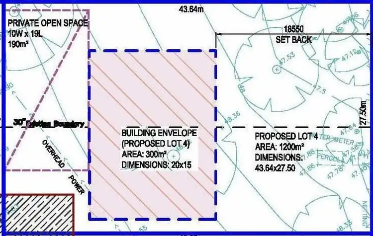 Floorplan of Homely land listing, Lot 3/9 Grand View Road, Mount Victoria NSW 2786