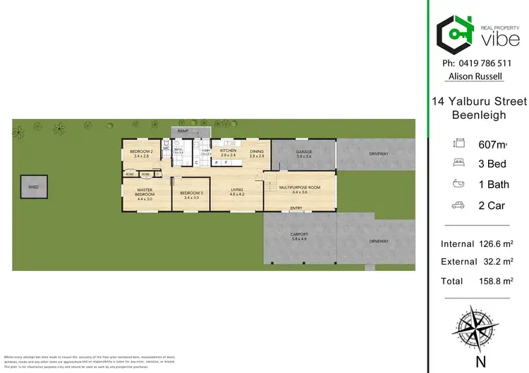 Floorplan of Homely house listing, 14 Yalburu Street, Beenleigh QLD 4207