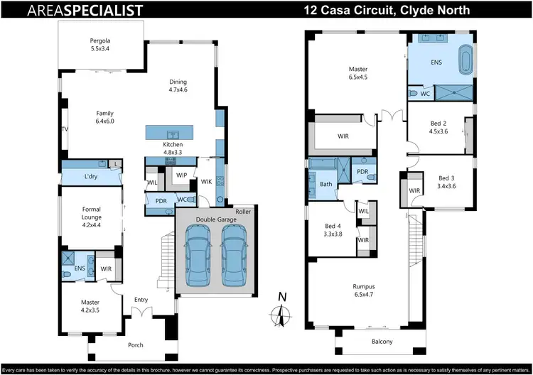 Floorplan of Homely house listing, 12 Casa Circuit, Clyde North VIC 3978