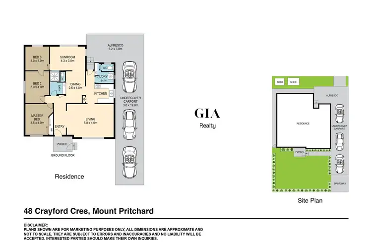 Floorplan of Homely house listing, 48 Crayford Crescent, Mount Pritchard NSW 2170