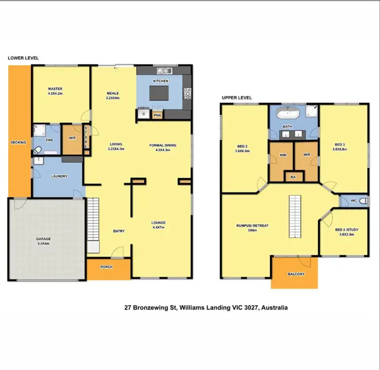 Floorplan of Homely house listing, 27 Bronzewing Street, Williams Landing VIC 3027