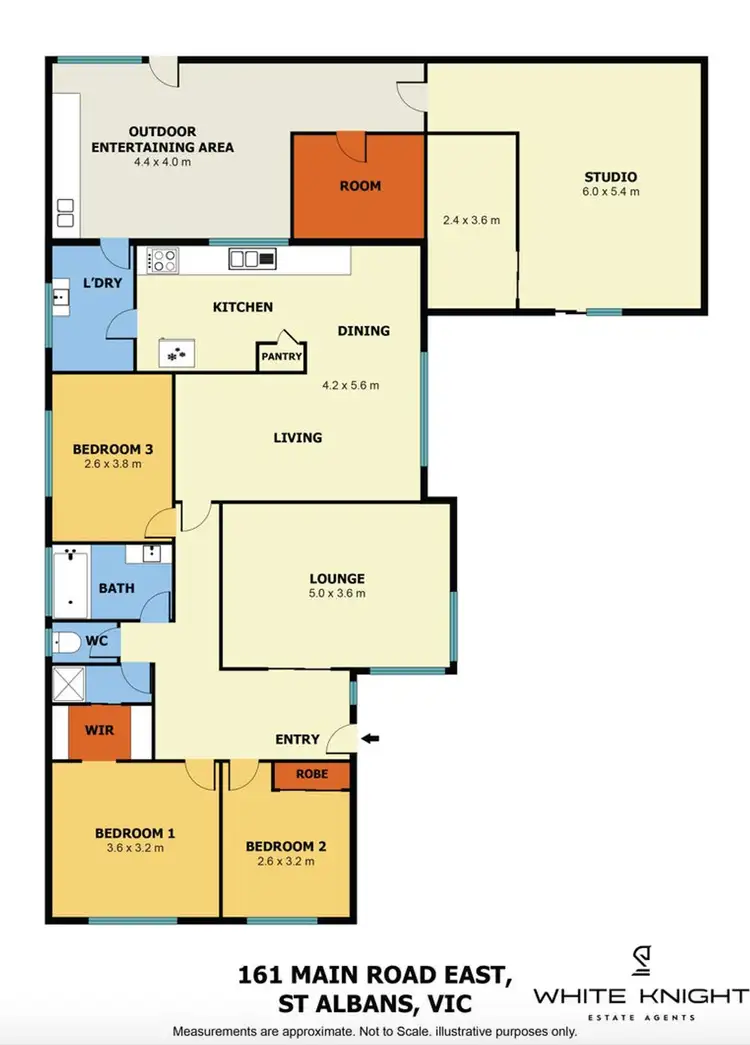 Floorplan of Homely house listing, 161 Main Road East, St Albans VIC 3021