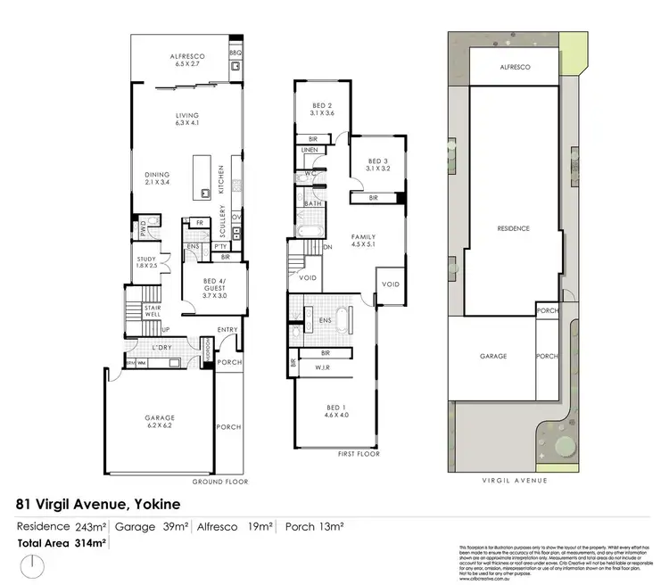 Floorplan of Homely house listing, 81 Virgil Avenue, Yokine WA 6060