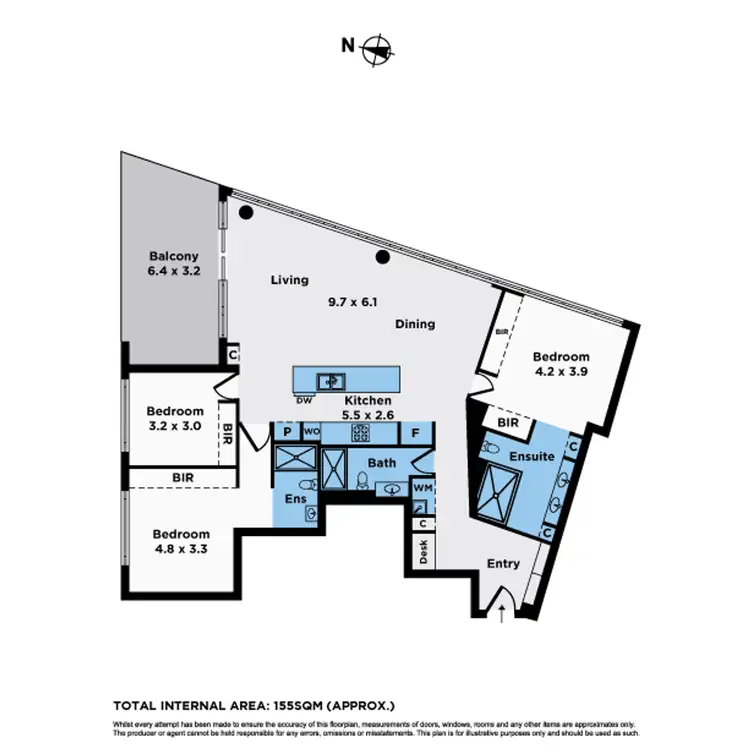Floorplan of Homely apartment listing, 903/72 Wests Road, Maribyrnong VIC 3032