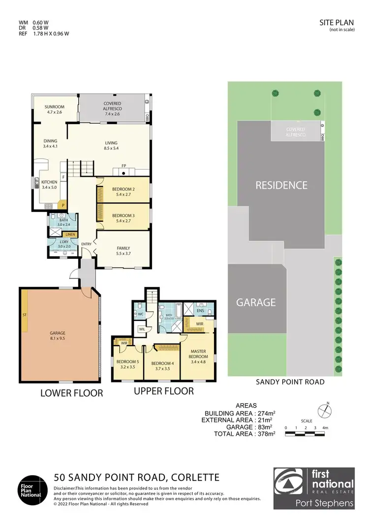 Floorplan of Homely house listing, 50 Sandy Point Road, Corlette NSW 2315