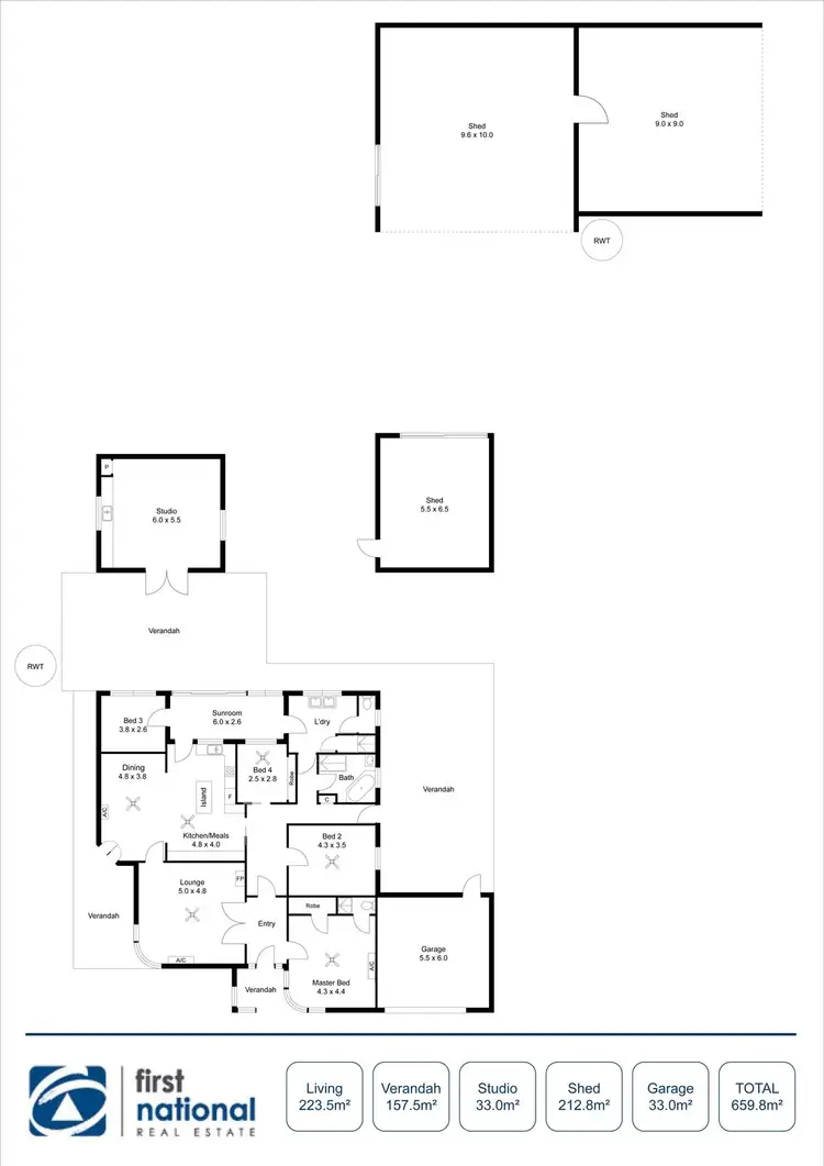 Floorplan of Homely house listing, 28 Ardrossan Road, Maitland SA 5573