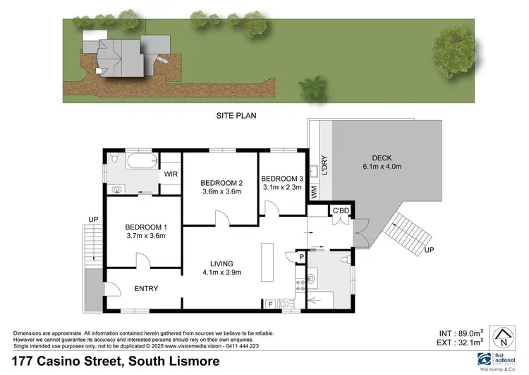 Floorplan of Homely house listing, 177 Casino Street, South Lismore NSW 2480