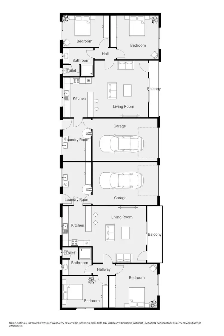 Floorplan of Homely block of units listing, 25 Potter Parade, Glen Innes NSW 2370