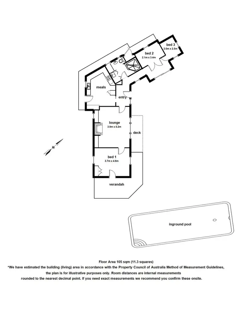 Floorplan of Homely house listing, 20 Sycamore Avenue, Emerald VIC 3782