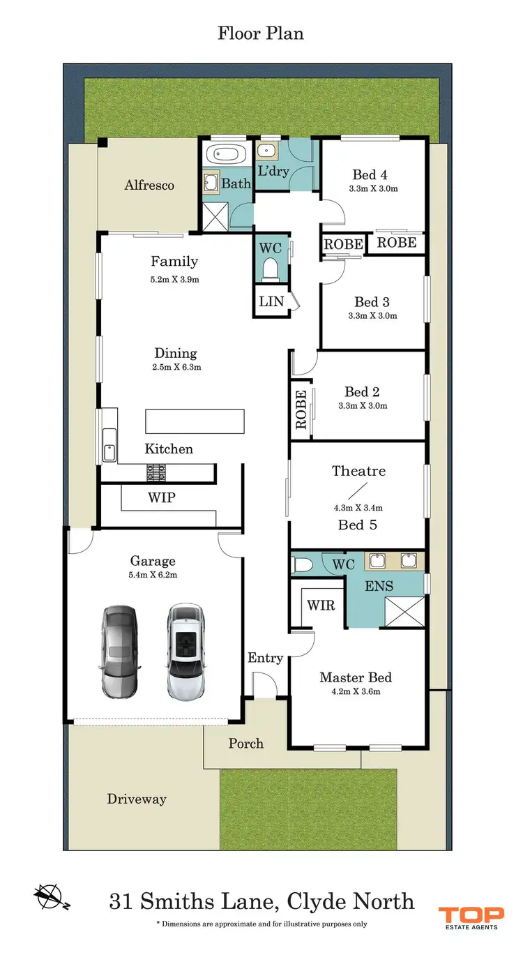 Floorplan of Homely house listing, 31 Smiths Lane, Clyde North VIC 3978
