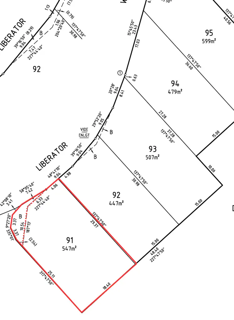 Floorplan of Homely land listing, 72 Liberator Way, Wallaroo SA 5556