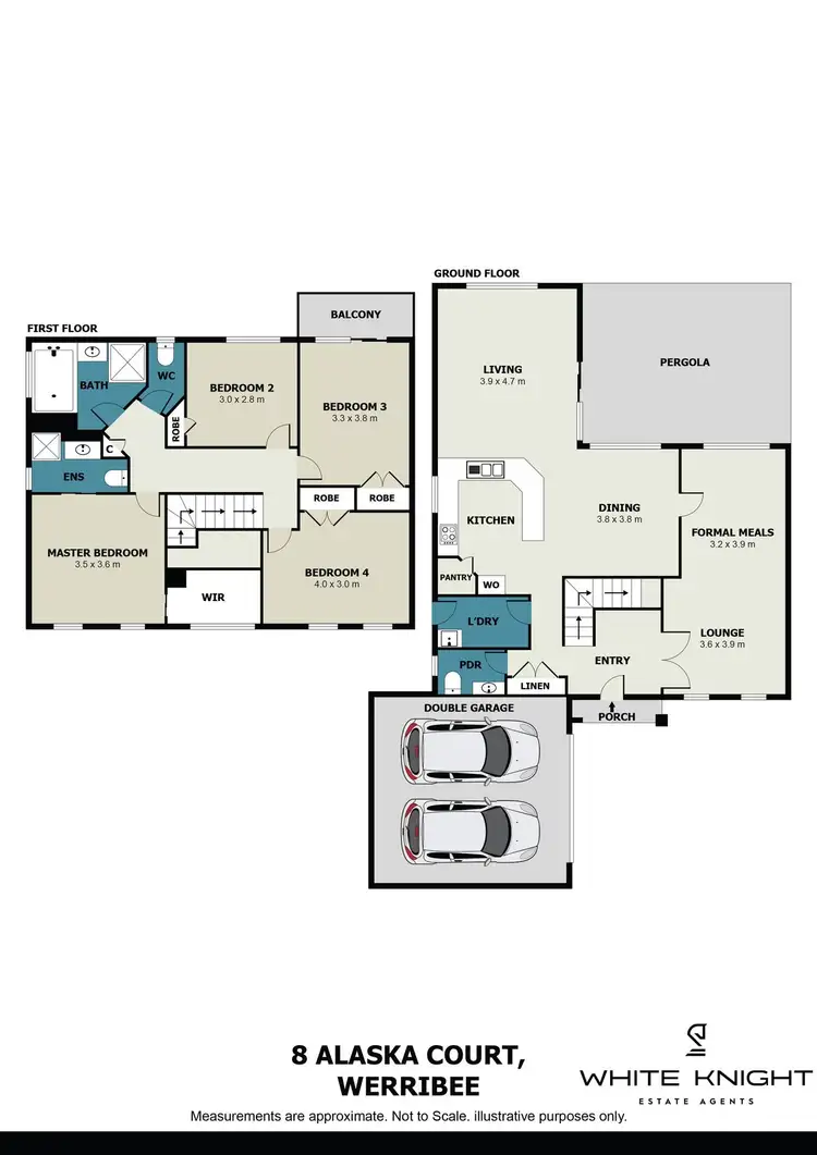 Floorplan of Homely house listing, 8 Alaska Court, Werribee VIC 3030