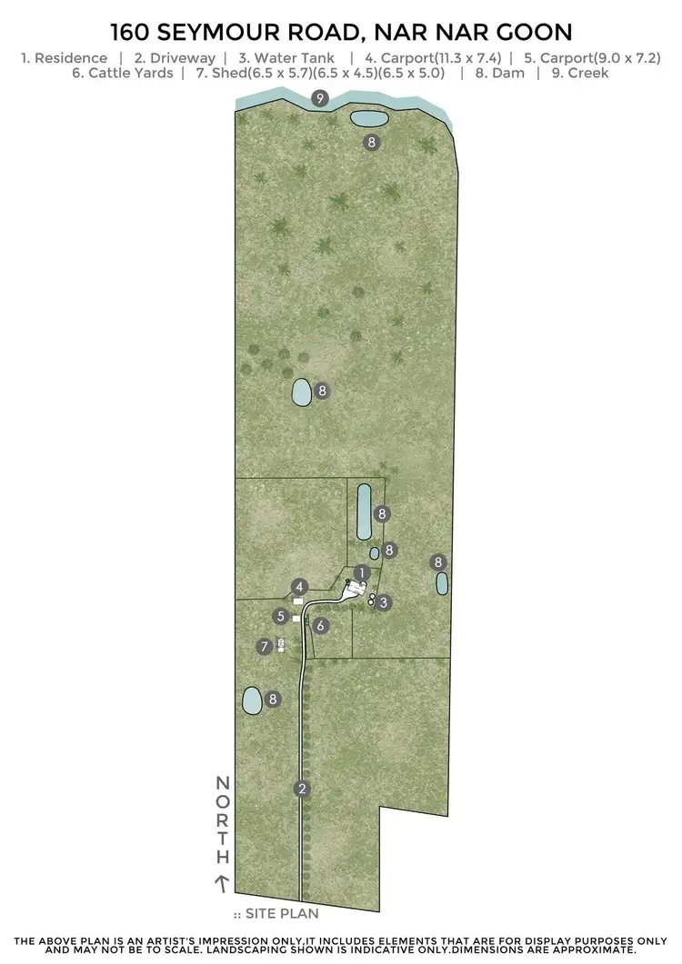 Floorplan of Homely rural property listing, 160 Seymour Road, Nar Nar Goon North VIC 3812