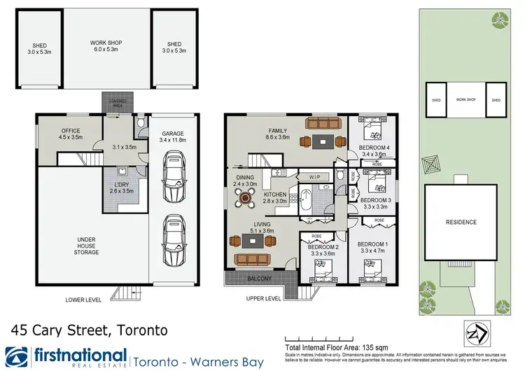 Floorplan of Homely house listing, 45 Cary Street, Toronto NSW 2283