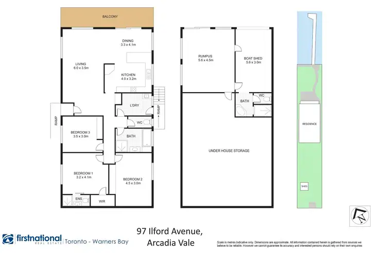 Floorplan of Homely house listing, 97 Ilford Avenue, Arcadia Vale NSW 2283