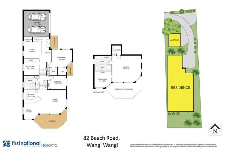 Floorplan of Homely house listing, 82 Beach Road, Wangi Wangi NSW 2267