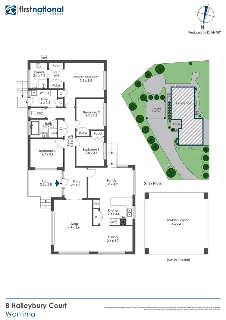 Floorplan of Homely house listing, 8 Haileybury Court, Wantirna VIC 3152