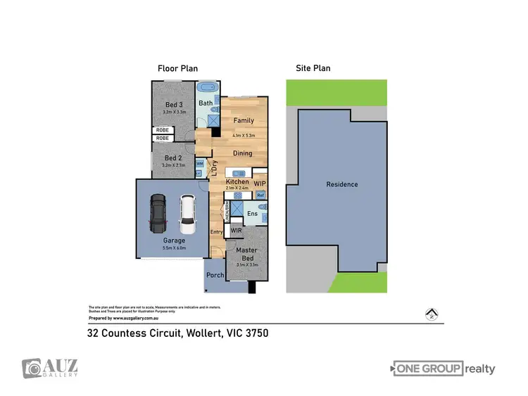 Floorplan of Homely house listing, 32 Countess Circuit, Wollert VIC 3750