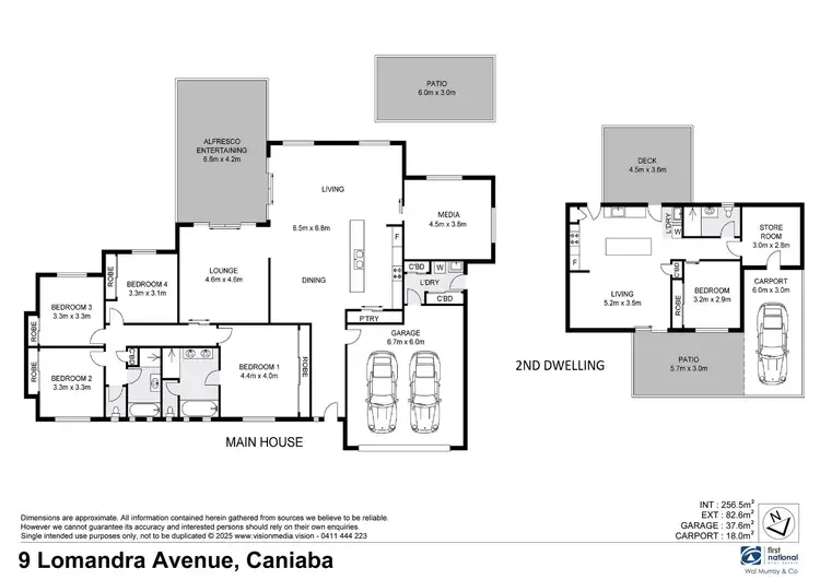 Floorplan of Homely house listing, 9 Lomandra Avenue, Caniaba NSW 2480
