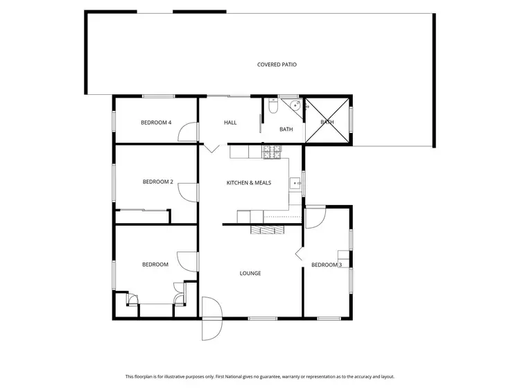 Floorplan of Homely house listing, 19 Kirby St, Waikerie SA 5330