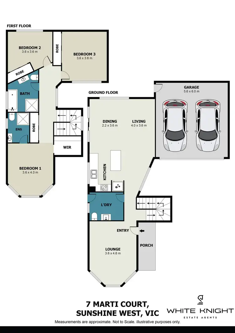 Floorplan of Homely house listing, 7 Marti Court, Sunshine West VIC 3020