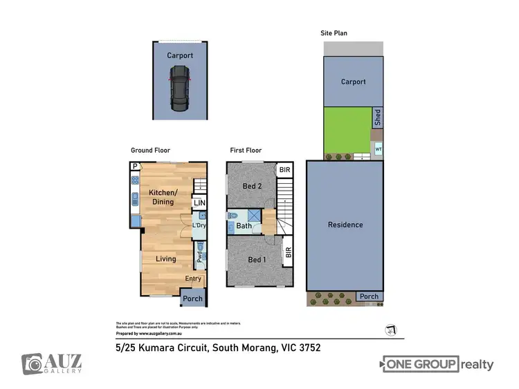 Floorplan of Homely townhouse listing, 5/25 Kumara Circuit, South Morang VIC 3752