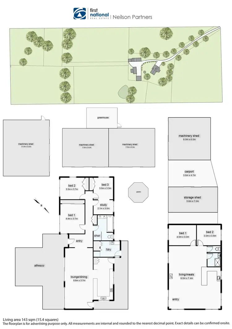 Floorplan of Homely rural property listing, 300 Brown Road, Officer VIC 3809