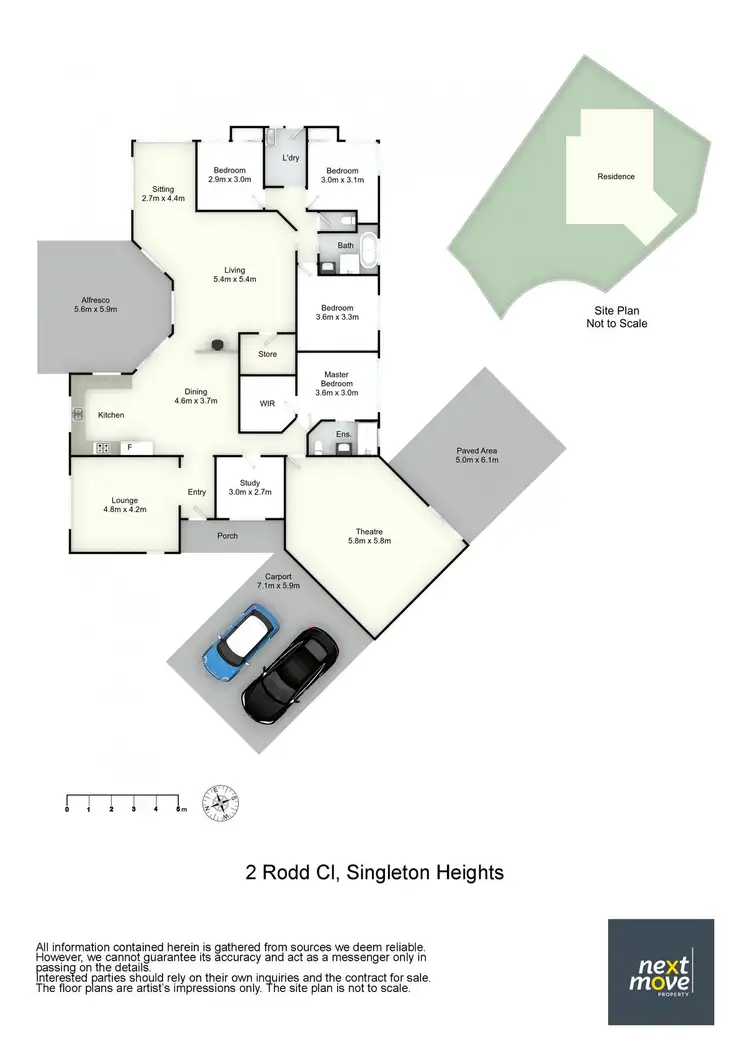 Floorplan of Homely house listing, 2 Rodd Close, Singleton Heights NSW 2330