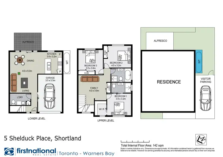 Floorplan of Homely house listing, 5 Shelduck Place, Shortland NSW 2307