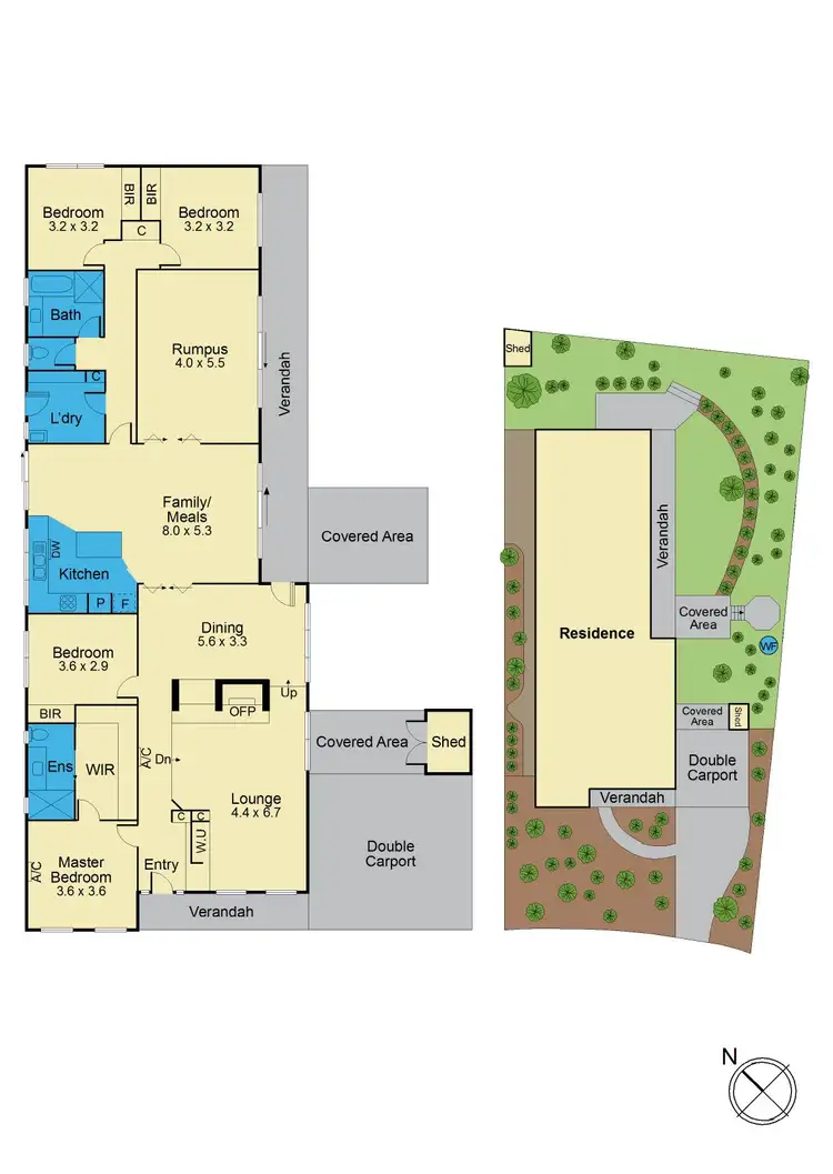 Floorplan of Homely house listing, 13 Fernlea Crescent, Doncaster East VIC 3109