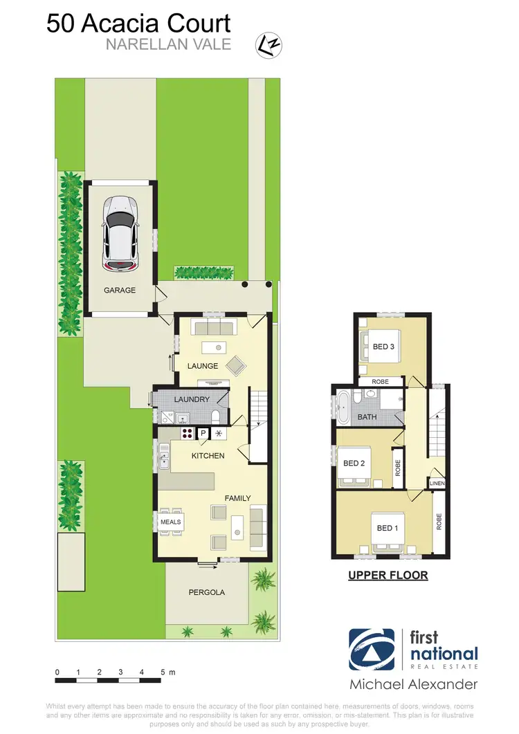 Floorplan of Homely house listing, 50 Acacia Court, Narellan Vale NSW 2567